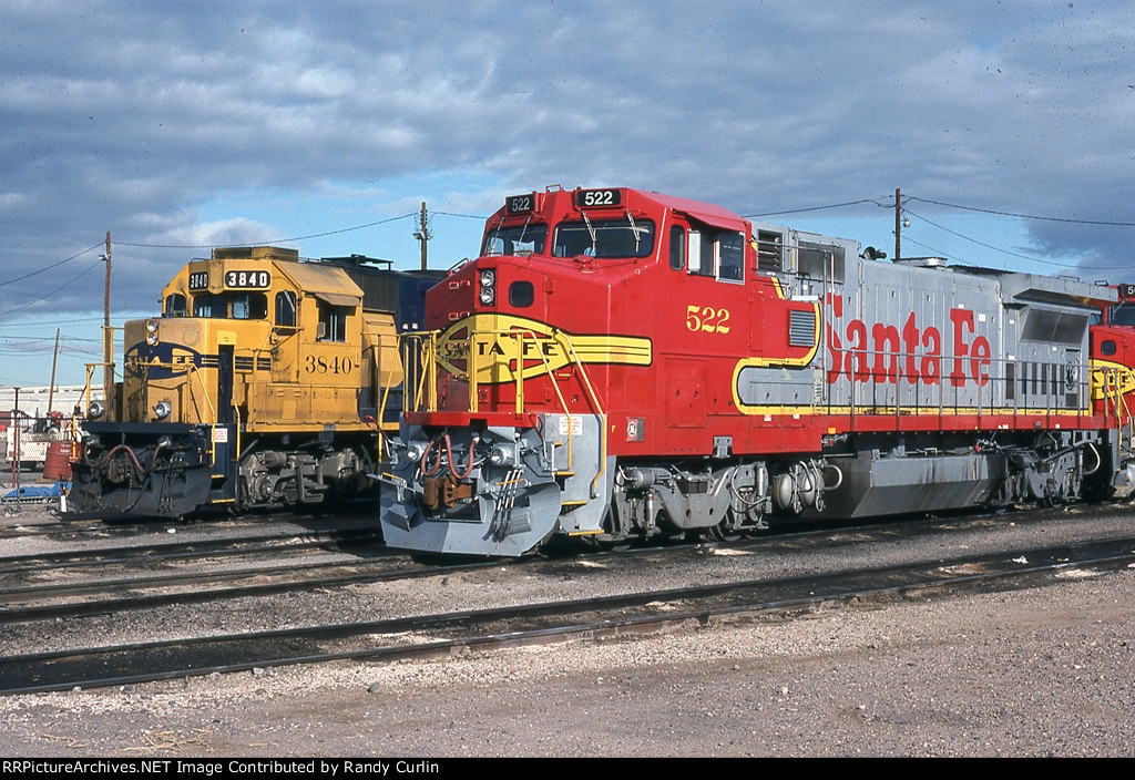 ATSF 522 at Mobest Yard